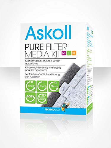 Askoll AC350013 Kit Ricambio filtranti per Pure M-L-XL