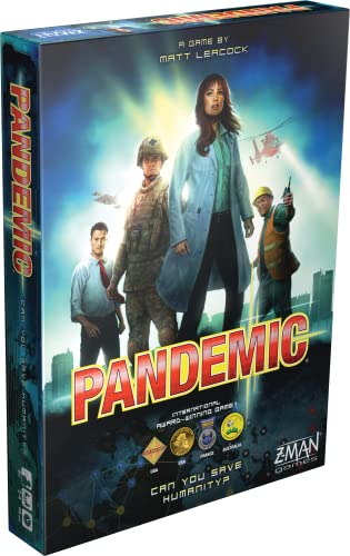 Asmodee- Pandemic Gioco da Tavolo, Versione Inglese, Multicolore, ZMG 71100 - Lingua Inglese