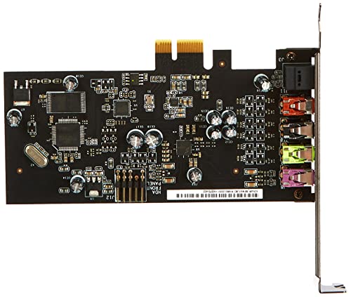 ASUS Xonar SE - Scheda audio da gioco 5.1 PCIe con audio ad alta risoluzione a 192kHz 24 bit e SNR a 116dB