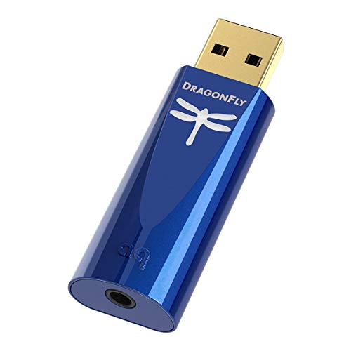 AudioQuest Convertitore audio digitale USB DragonFly DAC (cobalto) Blu