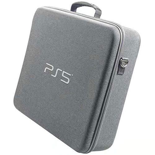 AXDNH Caso di Trasporto Eva per PS5 Borsa per stoccaggio Host PS5 Portatile Viaggio Impermeabile Casi Antiurto per PS5 PlayStation5 Gamepad