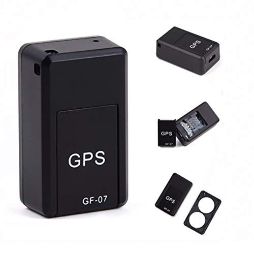 Ba30DEllylelly GF07 Mini Tracker Magnetico per Auto GPS Localizzatore di localizzazione in Tempo Reale Localizzatore GPS Magnetico Localizzatore di Veicoli in Tempo Reale