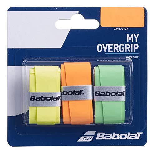 Babolat My Overgrip X3, Accessorio Racchetta Unisex – Adulto, Arancione, Taglia Unica
