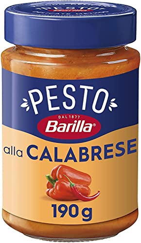 Barilla Pesto alla Calabrese, Sugo Pronto con Peperoni Rossi, Peper...