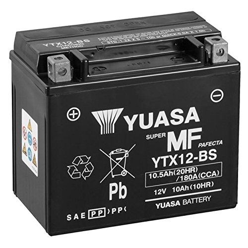 Batteria sigillata Yuasa YTX12-BS 12 V 10 Ah 180 CCA