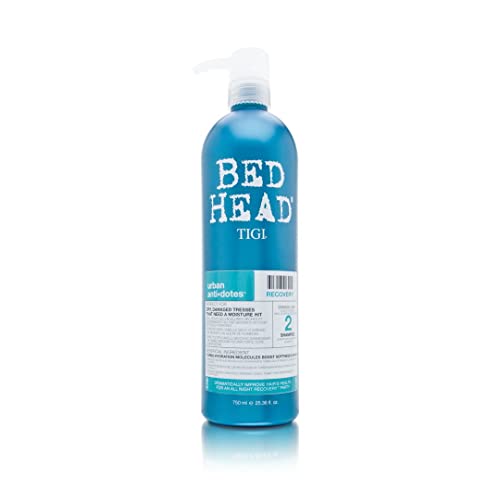 Bed Head by TIGI Recovery Shampoo Professionale per Capelli Sechi e Danneggiati, 750 ml