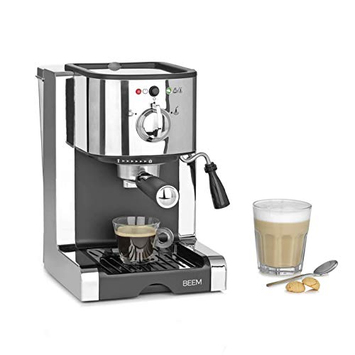 BEEM ESPRESSO-PERFECT macchina per espresso | Con pompa da 20 bar | Per capsule, polvere&Pads per il piacere del caffè a casa | Specialità di caffè come dal barista