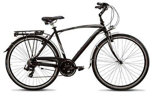 Bici Misura 28 Uomo City Bike Alluminio 21V ZEFIRO Art. ZFR21V (47 CM)