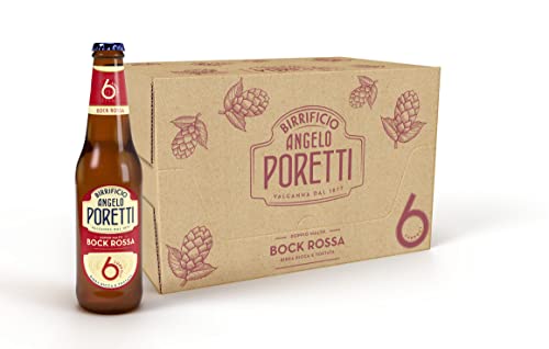 Birrificio Angelo Poretti Birra 6 Luppoli Bock Rossa 24 Bottiglie da 33 cl