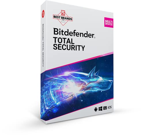 Bitdefender Total Security | 10 dispositivi |1 anno | PC Mac | EN