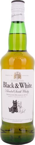 Black & White Blended Scotch Whisky - 700 ml...