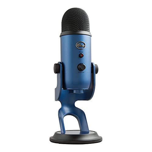 Blue Yeti Microfono USB per Registrazione, Streaming, Gaming, Podca...