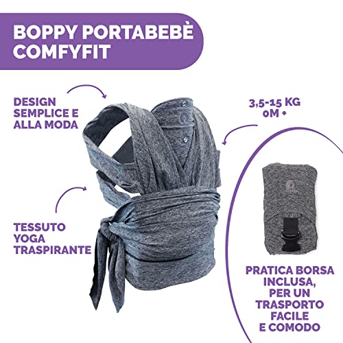 Boppy ComfyFit Marsupio Neonato Ergonomico per Bebè e Bambini dall...