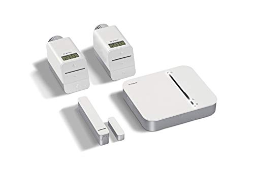Bosch Smart Home Set Base Clima Ambiente con Funzionamento Tramite App (Variante per Google Assistant, Alexa e Apple Homekit)