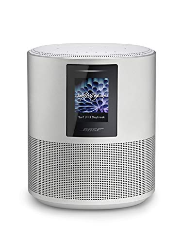 Bose Home Speaker 500, Suono Stereo con Alexa integrata, Luxe Silver