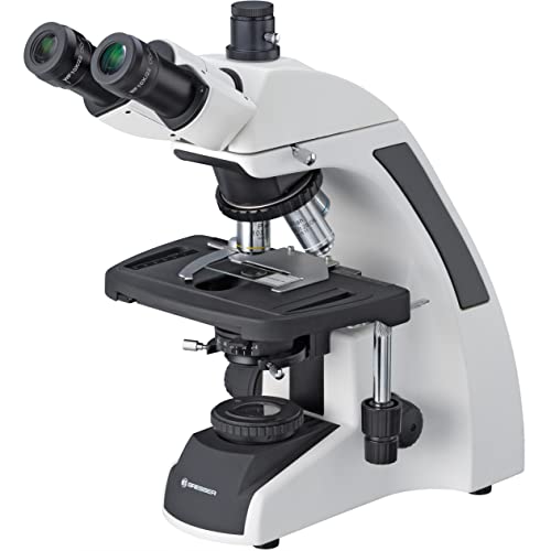 Bresser 5760700 Microscopio Trinoculare Science Infinity, Bianco