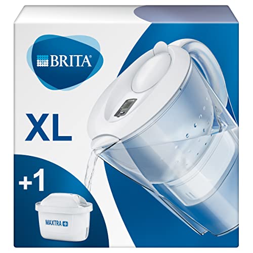 Brita Marella XL - Caraffa Filtrante per Acqua, 3.5 Litri, 1 Filtro...