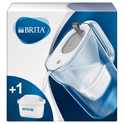 Brita Style - Caraffa Filtrante per Acqua, 2.4 Litri, 1 Filtro Maxtra+ Incluso, Premium