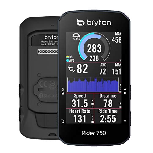 Bryton Rider 750E Ciclo Computer Gps, Display Touchscreen Da 2.8  C...