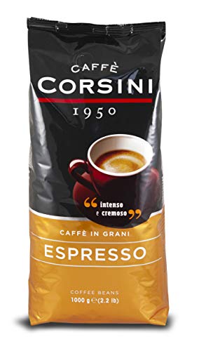 Caffè Corsini in Grani Espresso, Intenso e Cremoso, 1kg...