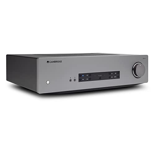 Cambridge Audio Amplificatore Audio Stereo Integrato CXA61 - Bluetooth aptX HD, 60 Watt per Canale, Ingresso Digitale e Analogico, USB