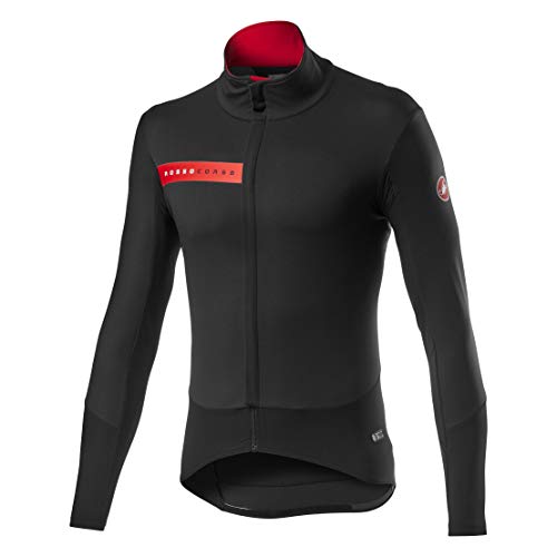 Castelli Beta Ros Jacket, Giacca Sportiva Uomo, Light Black, XL