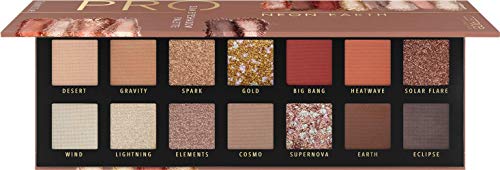 CATRICE Pro Neon Earth Slim Ombretto Palette, 010-Elements Of Power - 10 ml