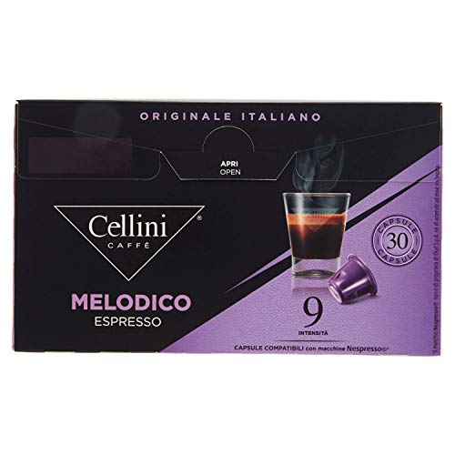 Cellini Capsule Compatibili Melodico - confezione da 30 capsule da 5 g (150 g)