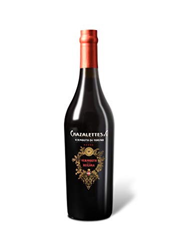 Chazalettes Vermouth della Regina Rosso Vermouth di Torino con note di erbe piemontesi, sandalo e coriandolo. Bottiglia da 75cl, vol. 16,5%