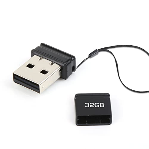 Chiavetta USB 2.0 32 GB Pendrive USB 2.0 32 GB, Metallo Memoria USB Stick USB Flash Drive Con Cordino Portatile Compatibile Con Laptop TV Desktop Auto e Altri Dispositivi Con Porta USB