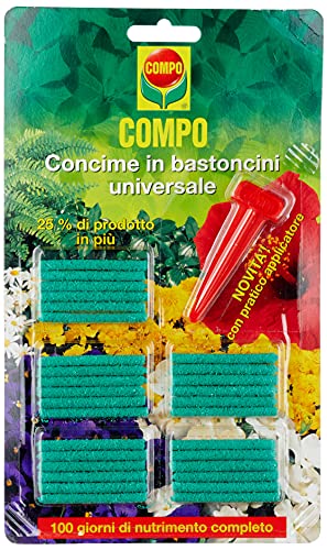 COMPO Concime in Bastoncini Universale, A Lenta Cessione, Nutriment...