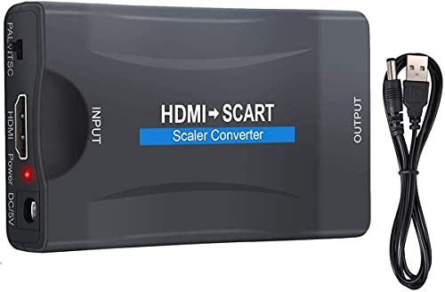 Convertitore da HDMI a SCART Adattatore, converte il segnale video ...