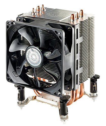 Cooler Master Hyper TX3i Dissipatore PC Sistema di Raffreddamento CPU - Compatto ed Efficiente, 3 Tubi di Calore a Contatto Diretto, Ventola PWM da 92 mm, Nero