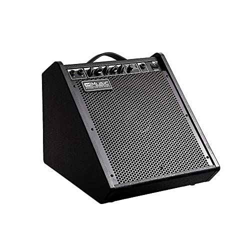 Coolmusic DM100 PA Workstation Amplificatore per monitor personale, Amplificata per batteria elettronica, ​Tastiera e altoparlante per chitarra acustica