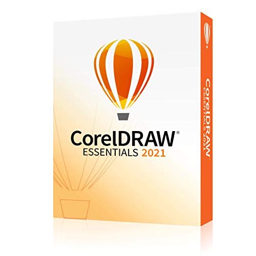 CorelDRAW Essentials 2021 | Software di grafica per utenti occasionali | Illustrazione, layout e fotoritocco | Licenza Perpetua | 1 Dispositivo | PC DVD