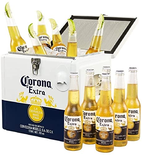 Corona Extra Cooling Box, Birra Bottiglia, Cooler da 12x35,5cl...