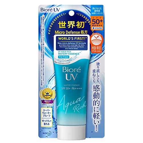 Crema solare Kao Bioré UV Aqua Rich Watery Essence, protezione SPF 50+, 50 g