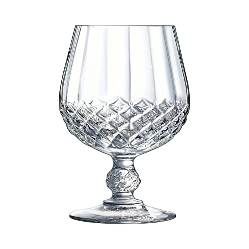 Cristal D arques Paris - Set di 6 bicchieri da cognac da 32 cl, in Kwarx, lucidi, trasparenti e ad alta resistenza, realizzati in Francia, Q8430
