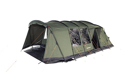 Crua Outdoors Loj - Tenda isolata per 6 persone con portico allungabile, tenda robusta del tempo estremo