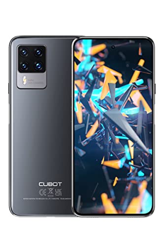 CUBOT X50 Smartphone senza contratto 6,7 pollici 64 MP + 32 MP Quad Camera 8 GB RAM + 128 GB 4500 mAh Android 11 Handy Dual SIM, NFC, versione globale, Nero
