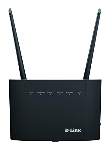 D-Link DSL-3788 Modem Router, Wireless AC1200 Gigabit, VDSL ADSL, V...