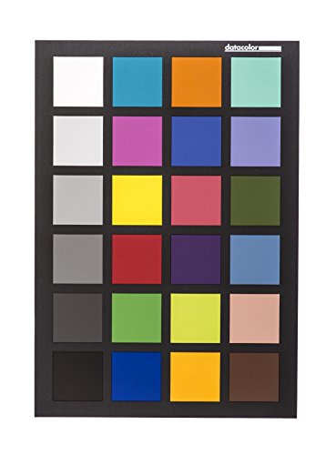 Datacolor SpyderCheckr 24 - Guida per controllo dei colori e calibrazione dei bianchi, per macchina fotografica