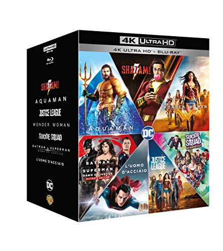 Dc Comics Boxset 7 Film (4K Ultra-HD+Blu-Ray) (Box 14 4K Ultra-HD) ...