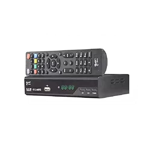 Decoder - Ricevitore Digitale Terrestre DVB-T2 - H265 in Italiano - con VideoTutorial in Italiano e istruzioni in Italiano
