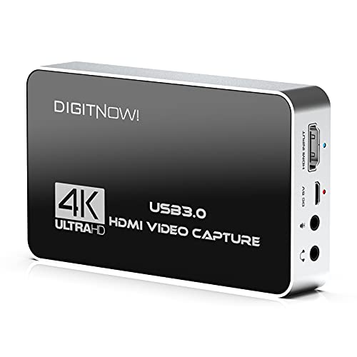 DIGITNOW! Scheda di acquisizione video 4K, dispositivo di acquisizi...