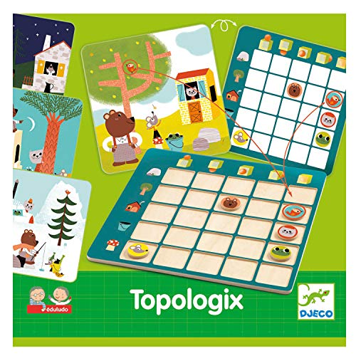 DJECO - Giochi d azione e riflessi Giochi educativi DJECOEduludo Topologix, Multicolore (DJ08354)