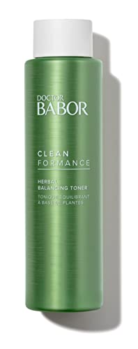 DOCTOR BABOR Cleanformance Herbal Balancing Toner, Tonico viso per pelle grassa e lucida, Con mastice e niacinamide, 200 ml
