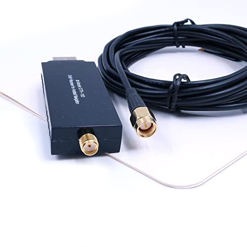 DollaTek Ricevitore Radio Dab nell antenna per Auto Adattatore Digitale Dab+ Sintonizzatore Box Audio USB amplificato Antenna a Loop Decodifica Ricezione Radio per Android