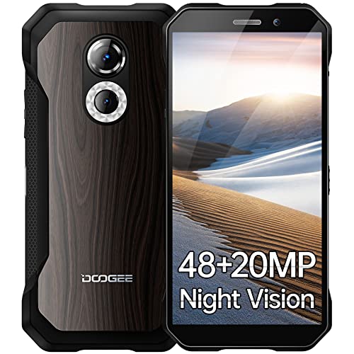 DOOGEE S61 Pro (2022) Rugged Smartphone 6GB+128GB, 48MP+20MP Visione notturna, 6.0  Telefono Indistruttibile, 5180mAh Cellulare Antiurto, Smartphone Android 12, IP68 69K, 4G Dual SIM Octa Core NFC OTG