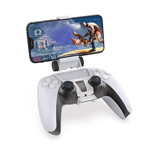 DR1TECH GameGrip5 Smart Clip per Controller Dualsense PS5 compatibile con Smartphone iPhone Android - Supporto Cellulare per Joystick (Controller NON Incluso) [Amazon Exclusive]